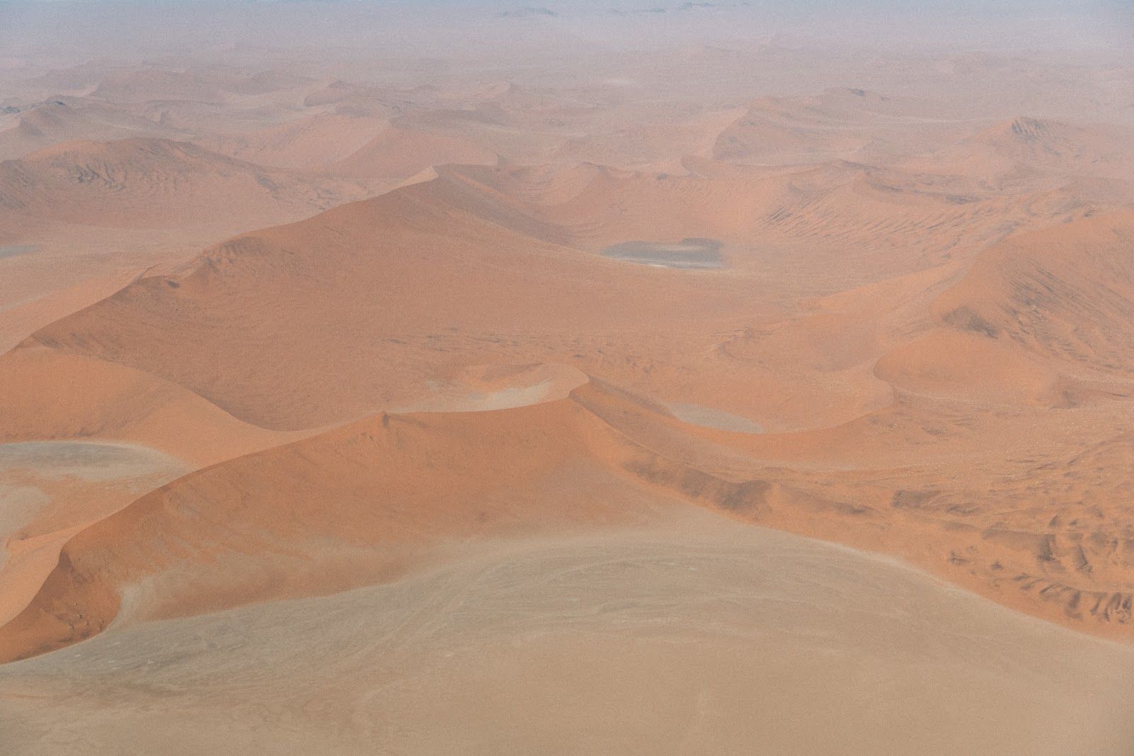 Dune sea from above